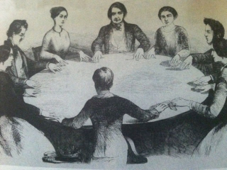 Illustration for article titled The Sisters Who "Talked to the Dead" and Sparked America's Seance Craze